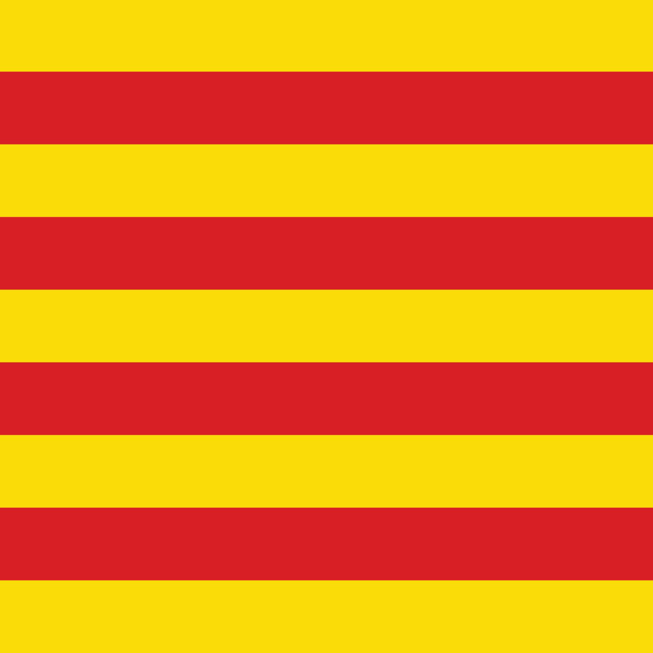 Catalan flag used to change language